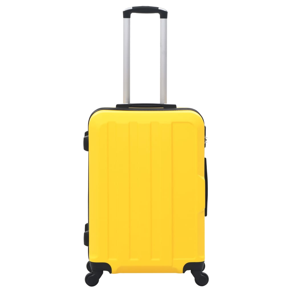 vidaXL Suitcase Set 3 Pcs Travel Luggage Suitcase Bag Hardcase Trolley Set ABS-3