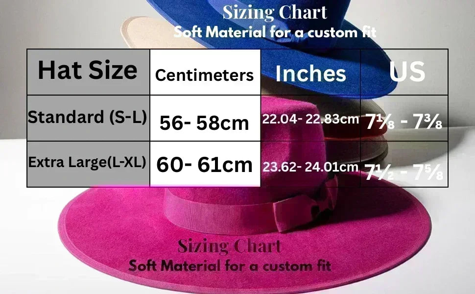 Round Radiant Widebrim Fedora- Red-4