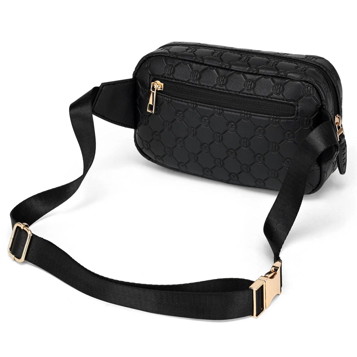 Compass Vegan Leather Crossbody Bag-4