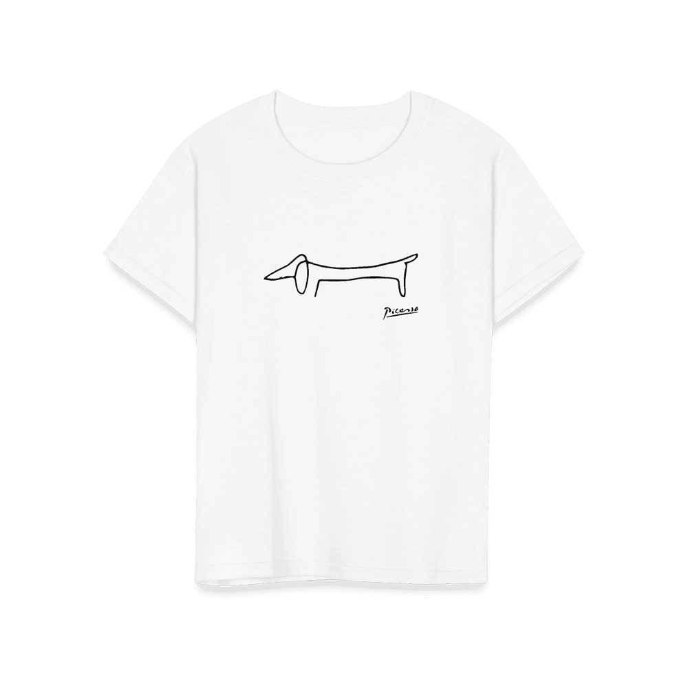 Pablo Picasso Dachshund Dog (Lump) Artwork T-Shirt-12