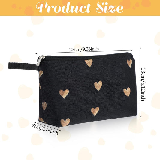 Makeup Bag, Travel Cosmetic Bag, Cute Travel Makeup Bag, Zipper Pouch Small Pouch Gift for Women Travel Toiletry Bag Women Makeup Organizer Case Travel Essentials Toiletries Accessories