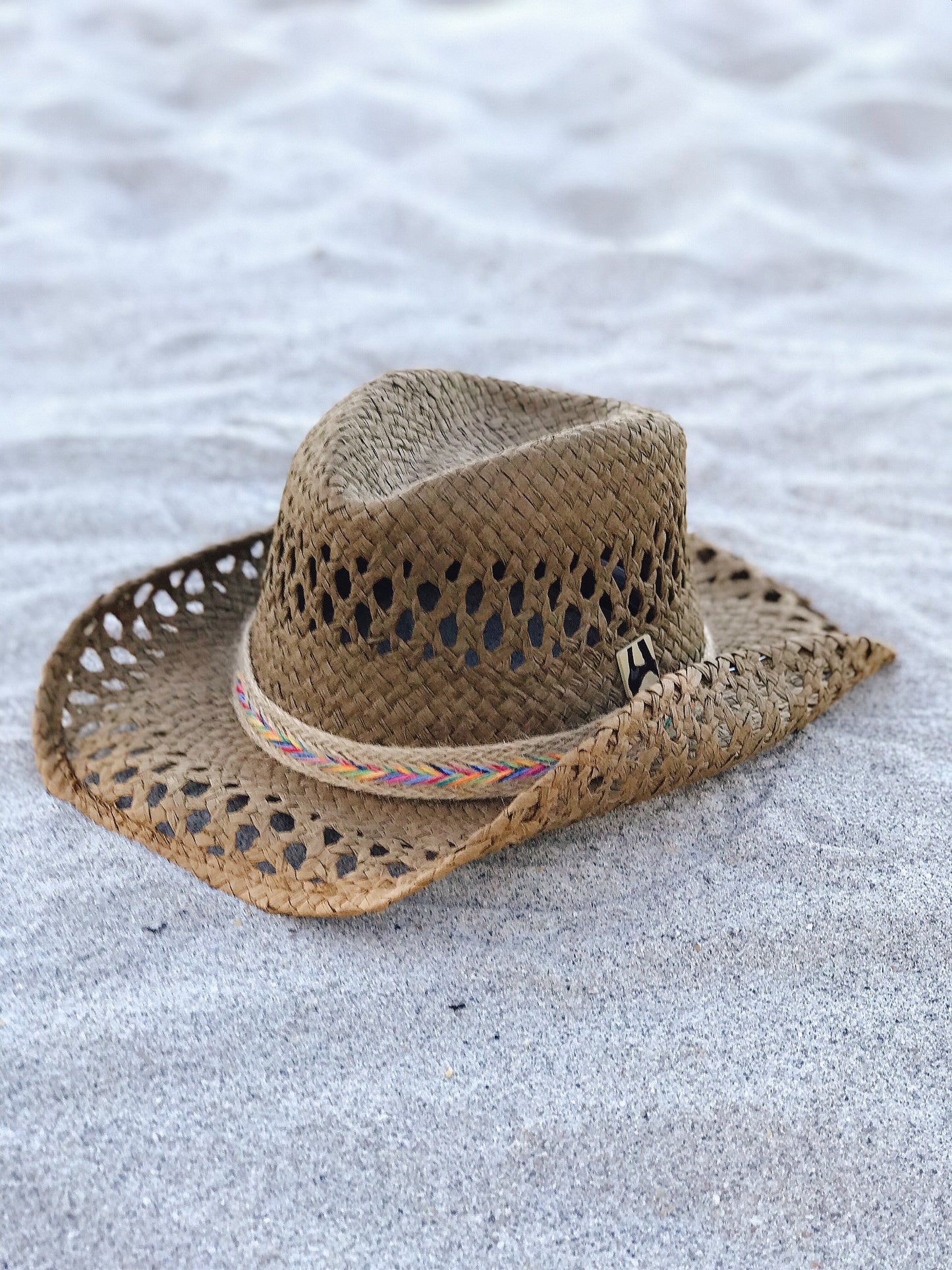 ‘Chocolate Cowboy’ Brown Soft Straw Cowboy Hat-0
