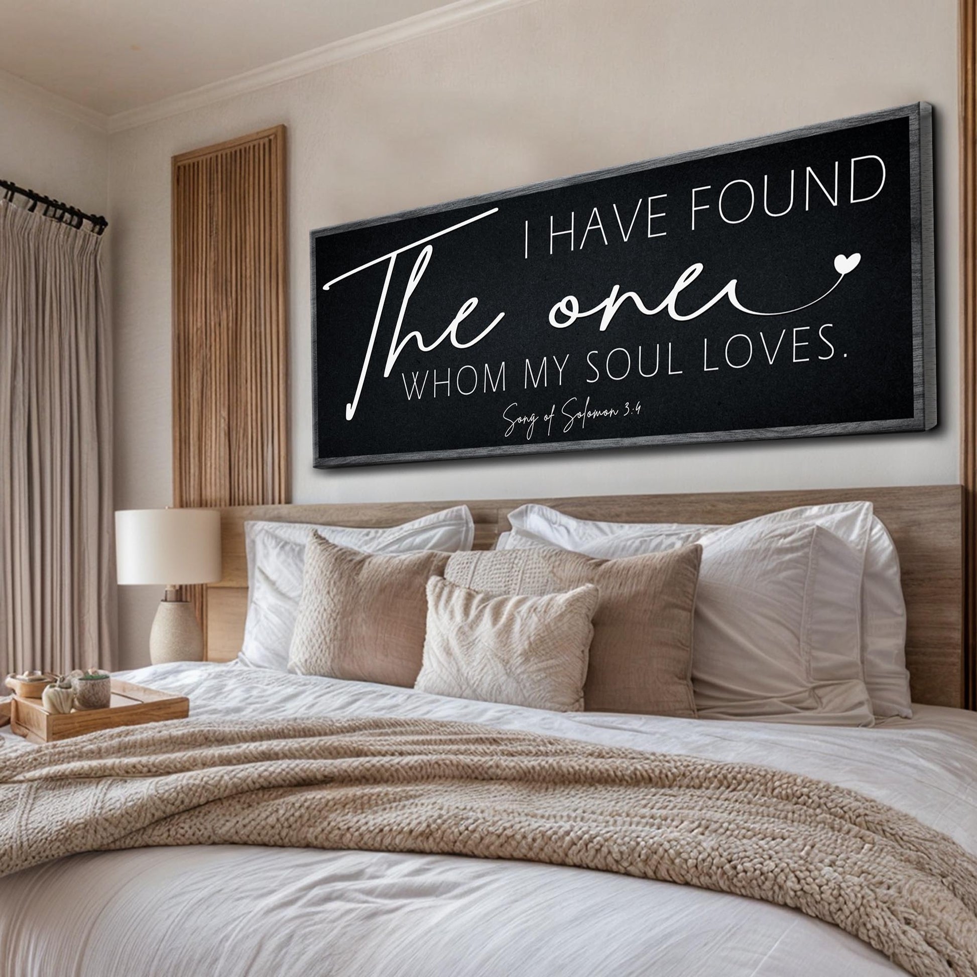 I Have Found The One Whom My Soul Loves Faith Sign II-3