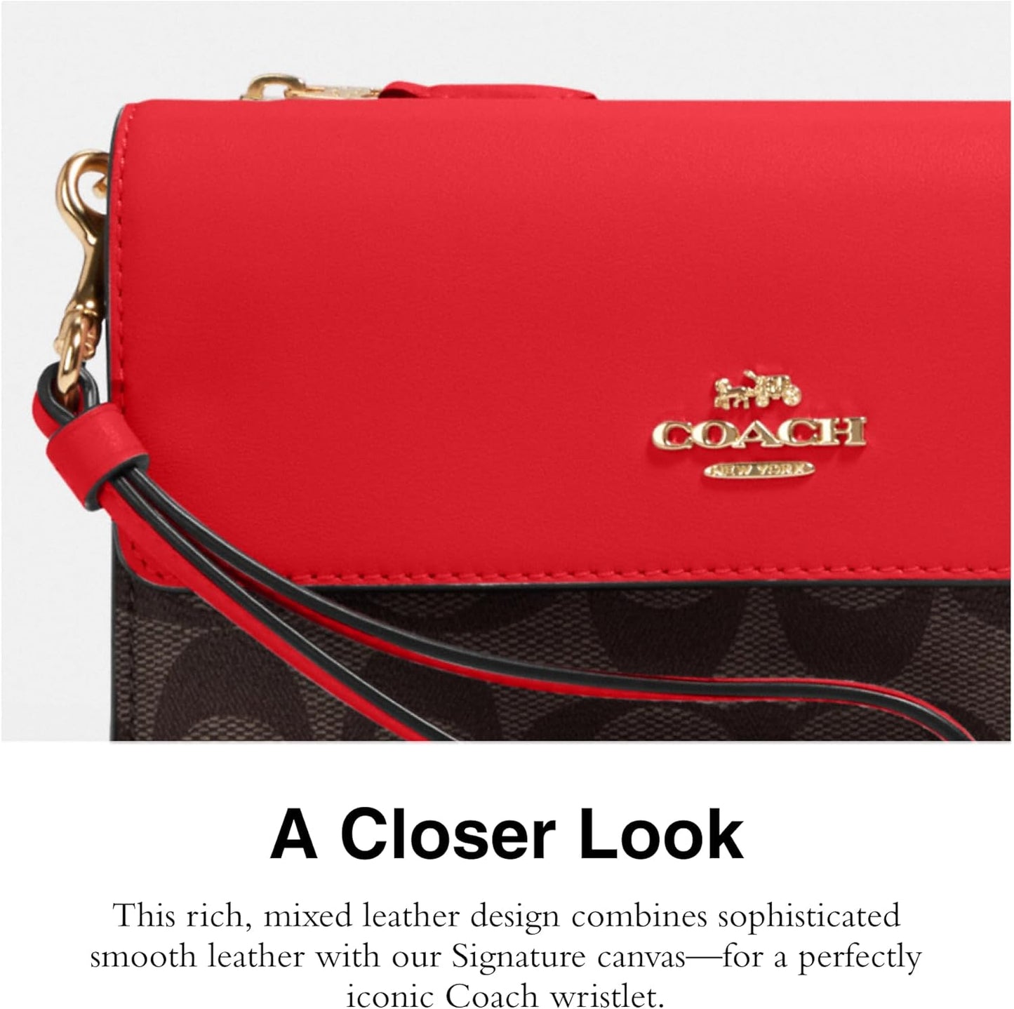 Women'S Signature Foldover Wristlet