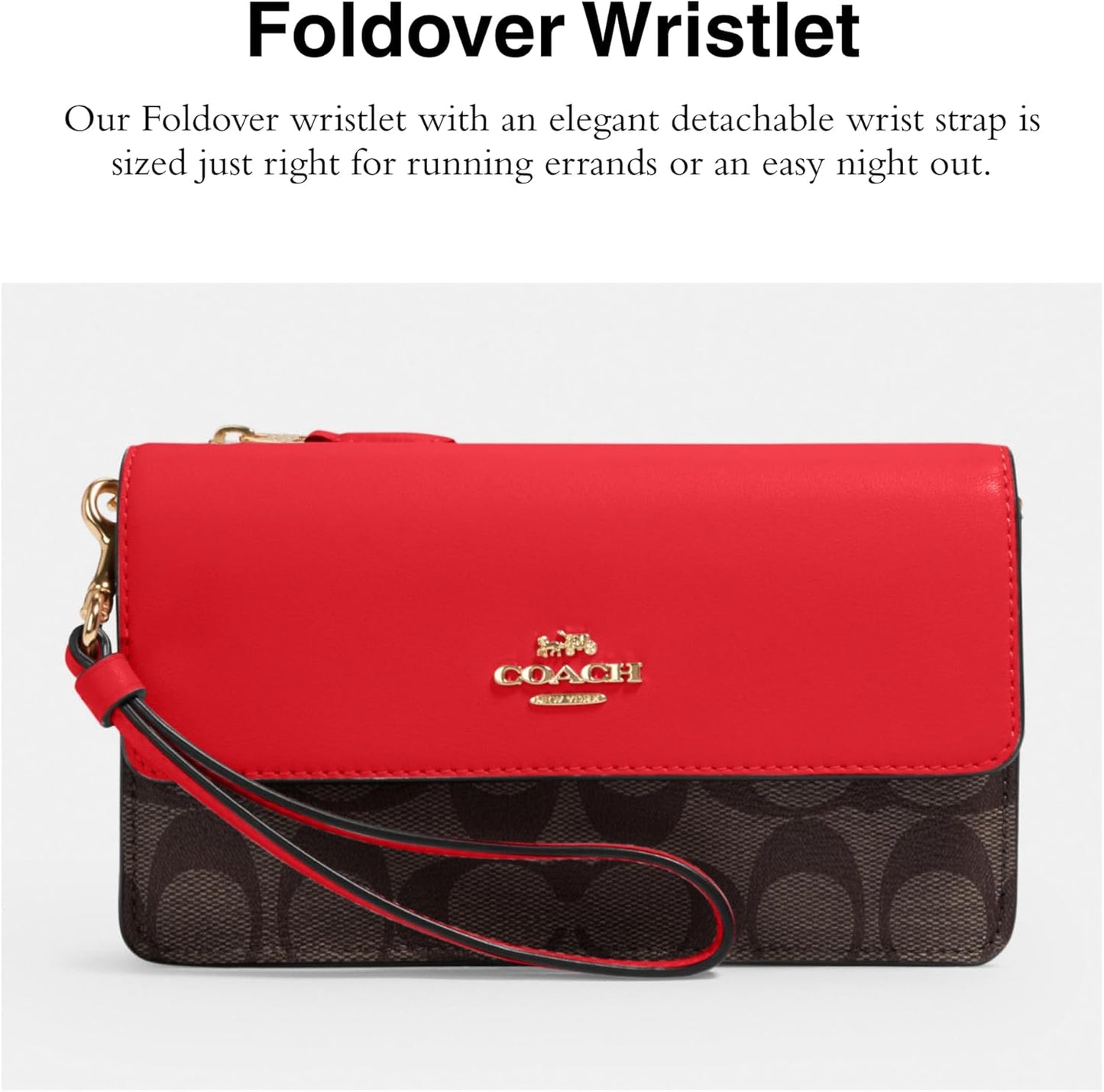 Women'S Signature Foldover Wristlet