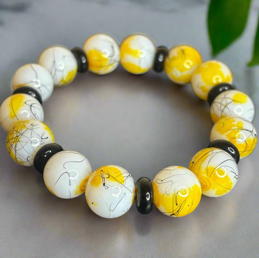 Blackish Bracelet, 12mm