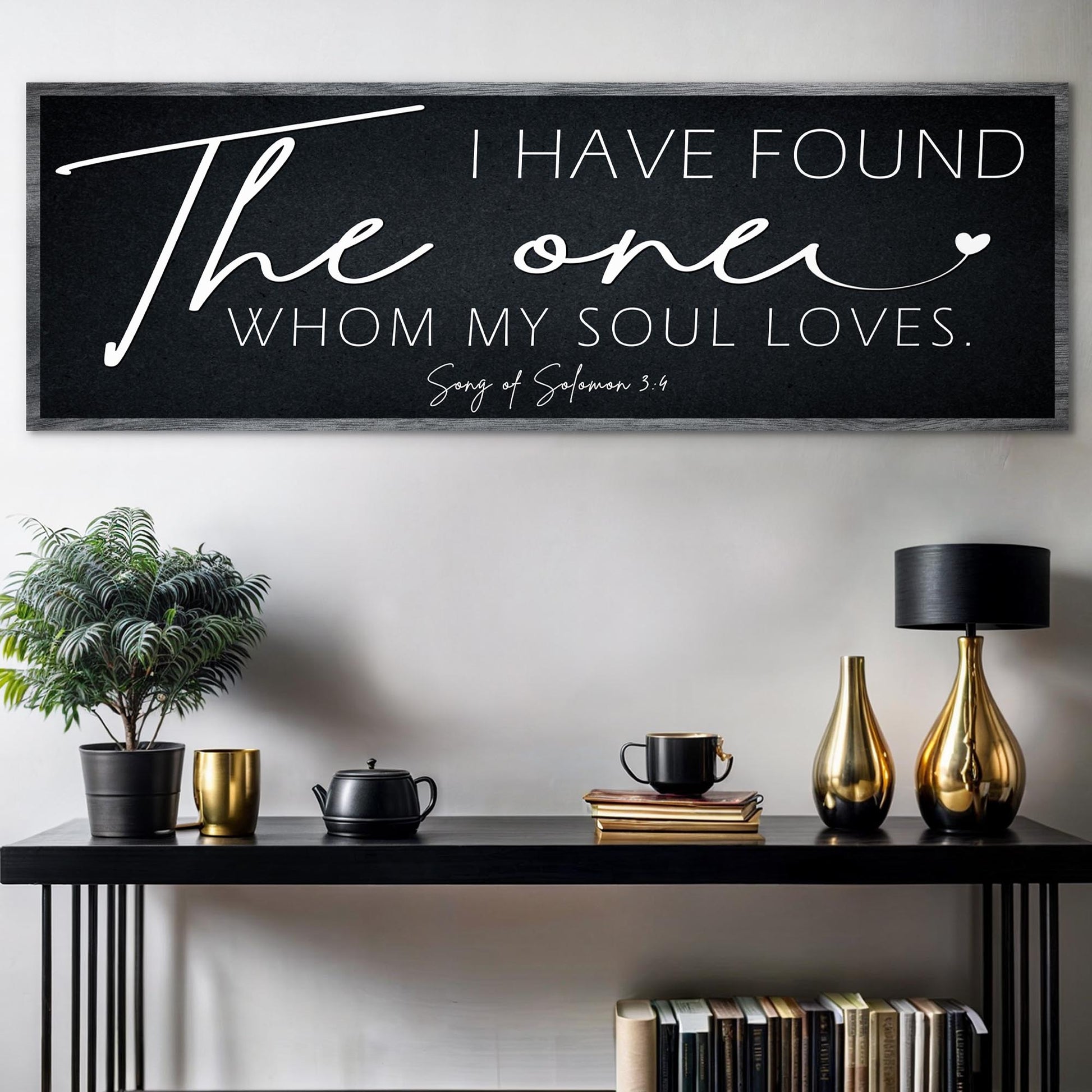 I Have Found The One Whom My Soul Loves Faith Sign II-2