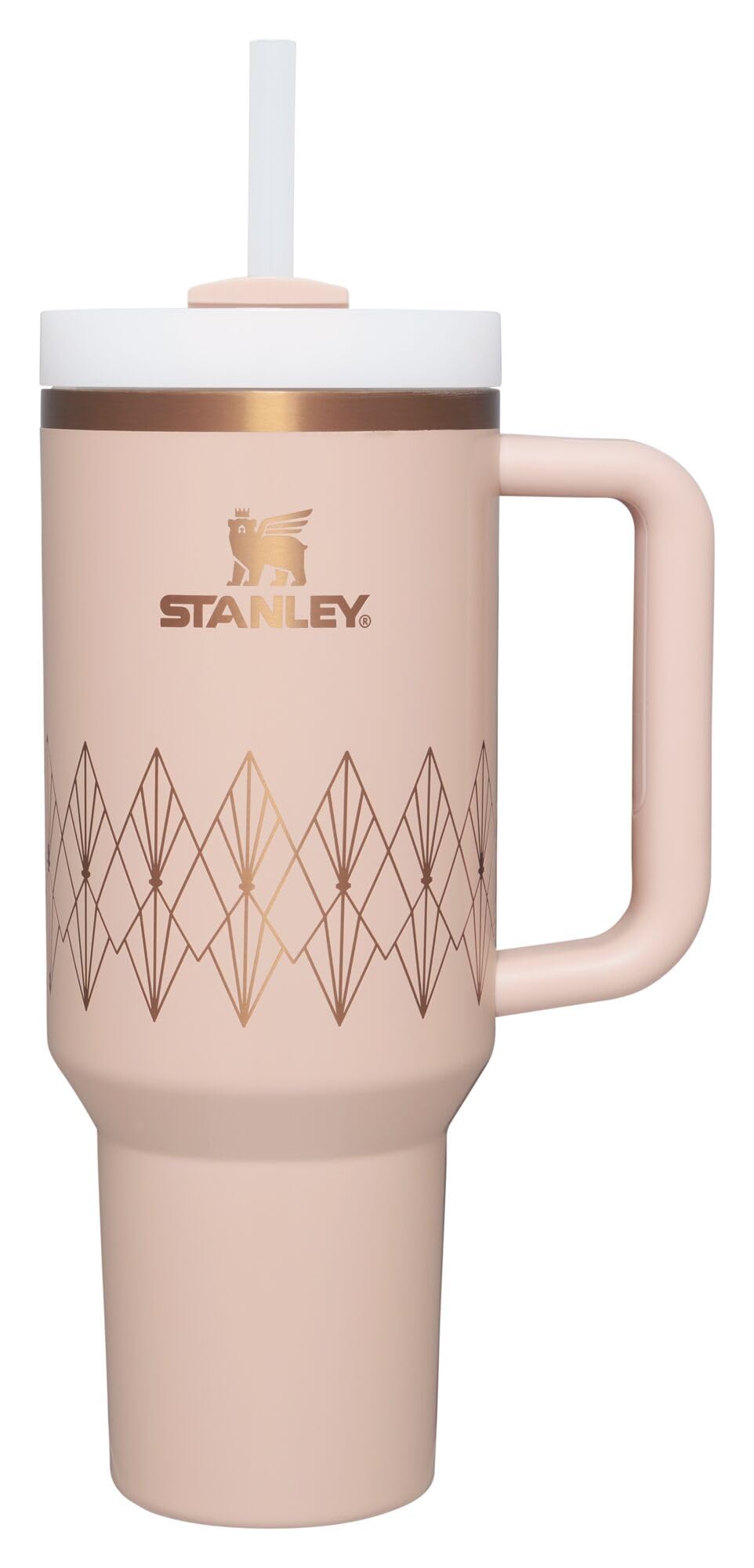 STANLEY Quencher H2.0 Tumbler with Handle and Straw 40 oz | Flowstate 3-Position Lid | Cup Holder Compatible for Travel | Insulated Stainless Steel Cup | BPA-Free | Mahogany Gloss