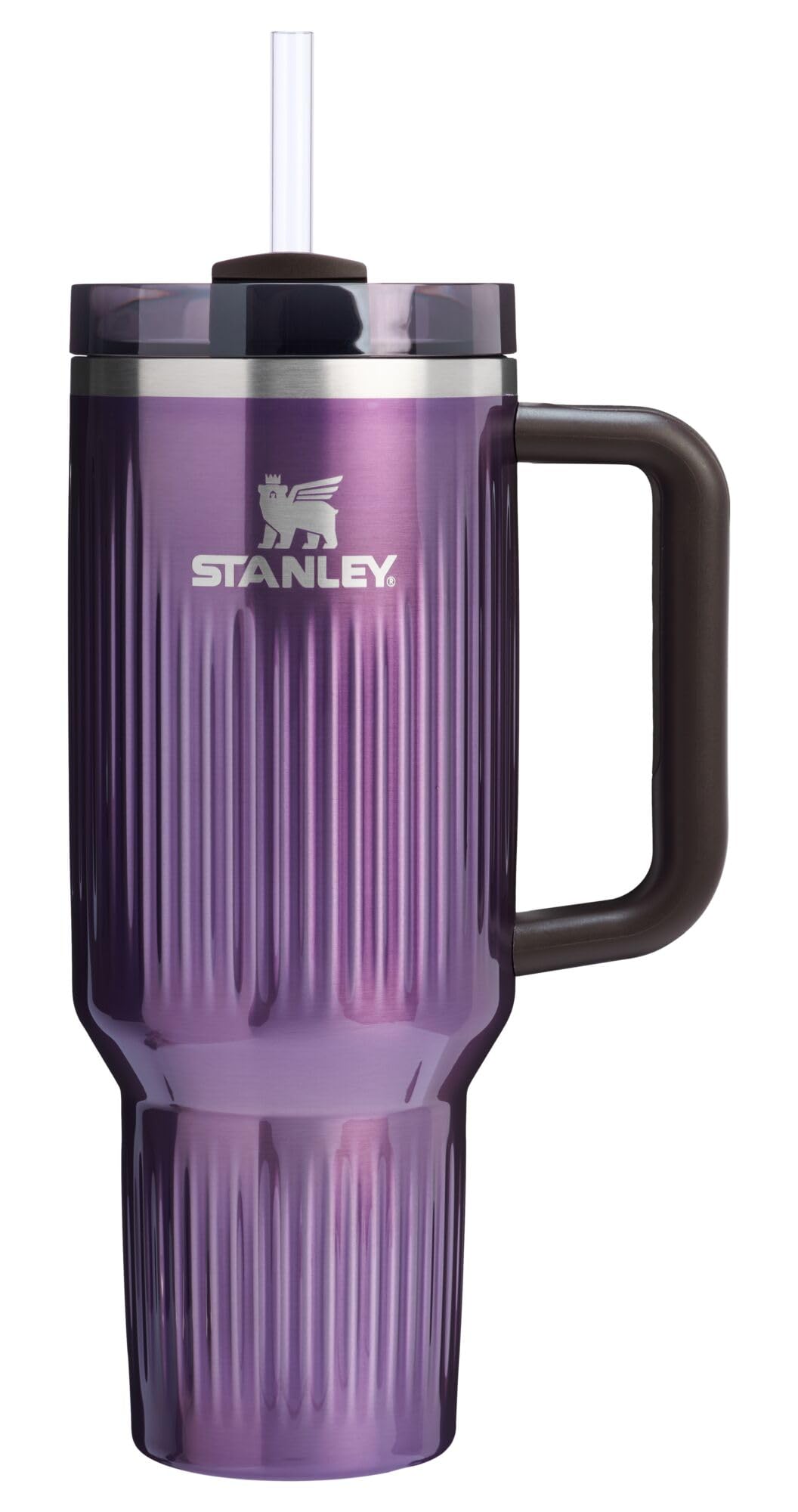 STANLEY Quencher H2.0 Tumbler with Handle and Straw 40 oz | Flowstate 3-Position Lid | Cup Holder Compatible for Travel | Insulated Stainless Steel Cup | BPA-Free | Mahogany Gloss