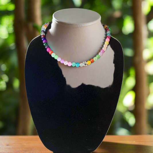 Berry “The Clear One”, Necklace 18”