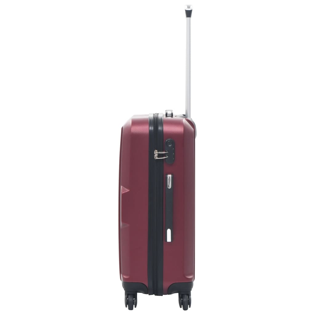 vidaXL Suitcase Set 3 Pcs Travel Luggage Suitcase Bag Hardcase Trolley Set ABS-4