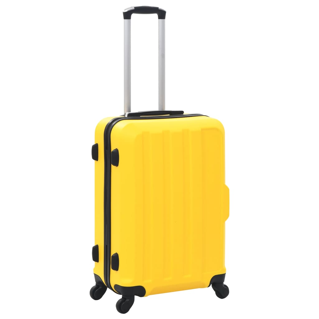 vidaXL Suitcase Set 3 Pcs Travel Luggage Suitcase Bag Hardcase Trolley Set ABS-0