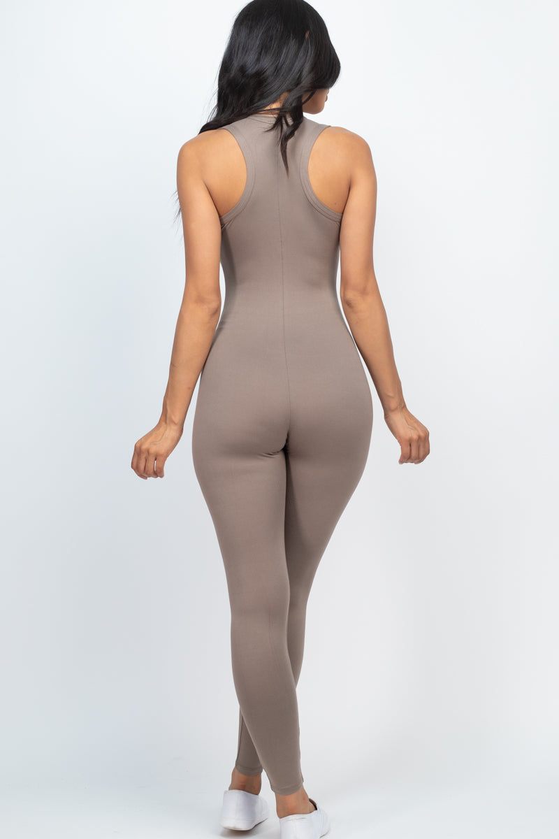 Racer Back Bodycon Jumpsuit (CAPELLA)-32