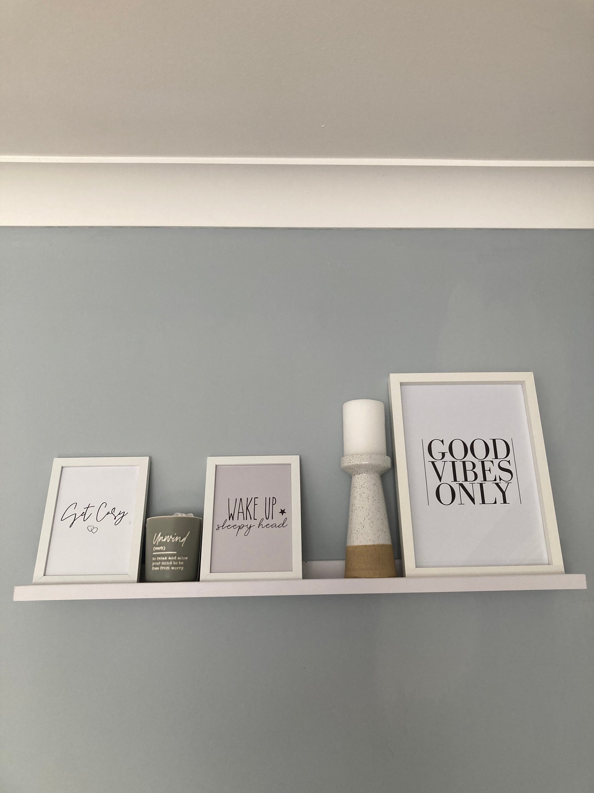 Good Vibes Only Home Simple Home Wall Decor Print-1