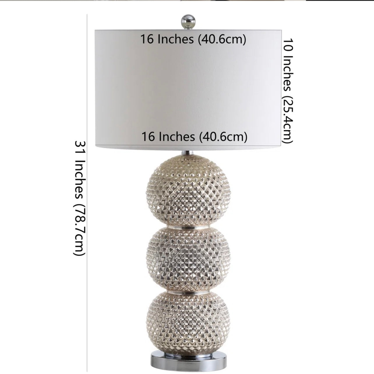 Ambient Metallic Table Lamp