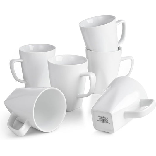 Porcelain Coffee and Tea Mug Set 6pc.