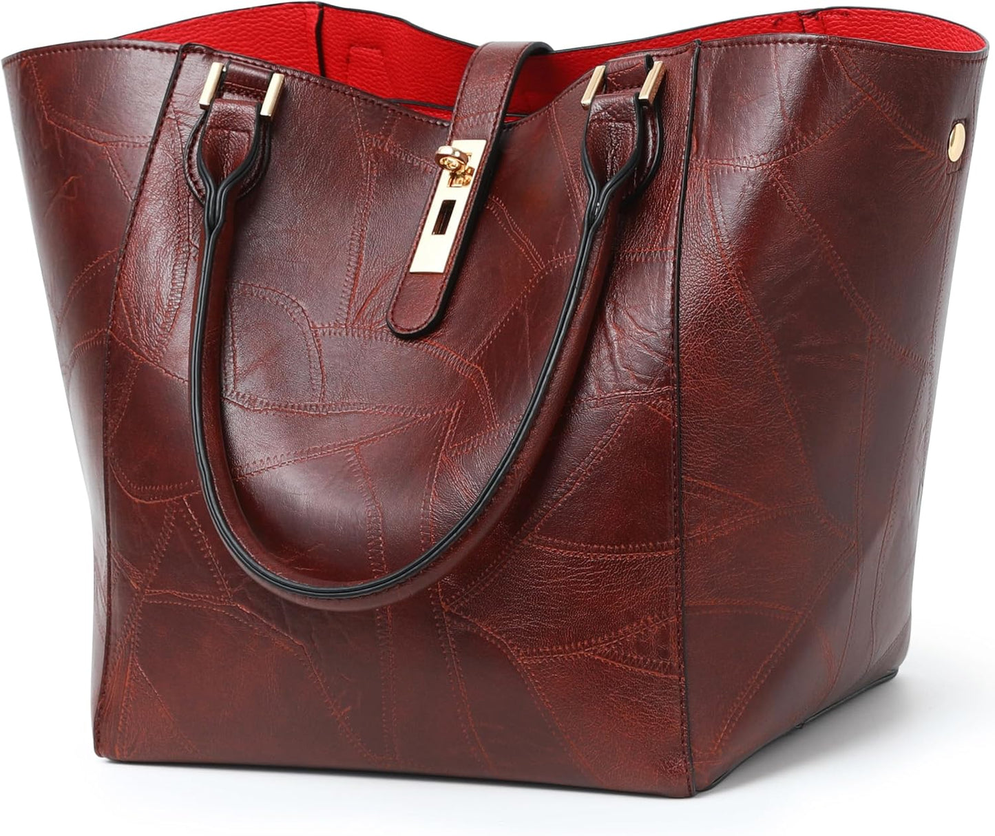 Large Work Tote Bag for Women Designer Purses and Handbags Big Bucket Bags Womens Travel Shoulder Bag