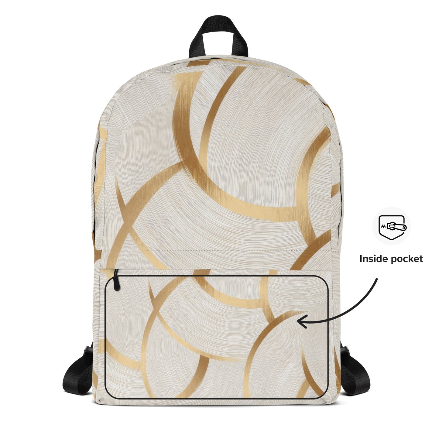 Minimalist Ivory Backpack-1