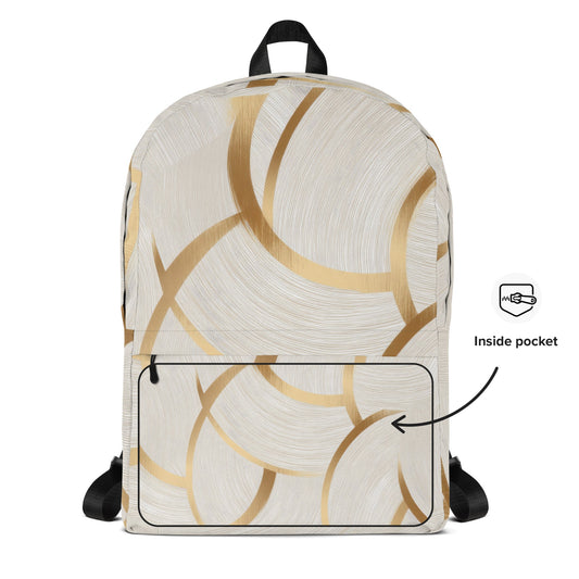 Minimalist Ivory Backpack-1