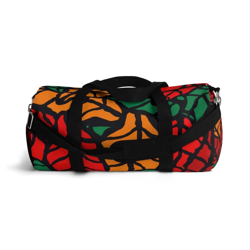 Duffel Bag - Carry on Luggage - Autumn Red Leaves-3