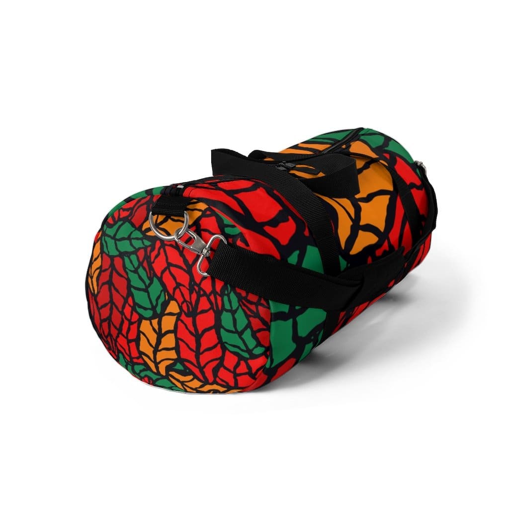 Duffel Bag - Carry on Luggage - Autumn Red Leaves-1
