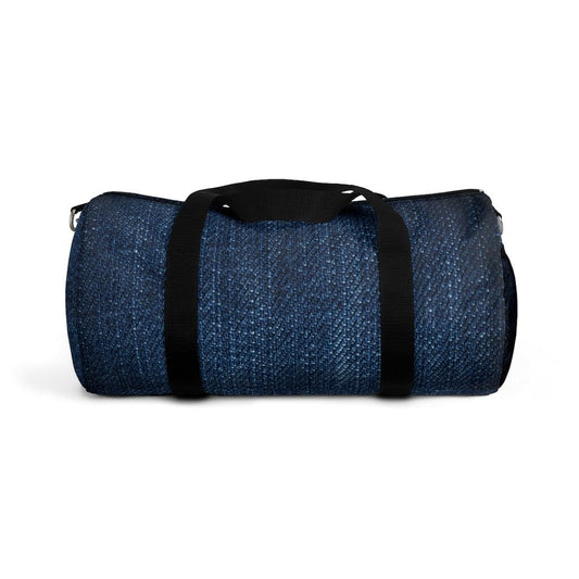 Duffel Bag - Carry on Luggage - Dark Blue Denim-0