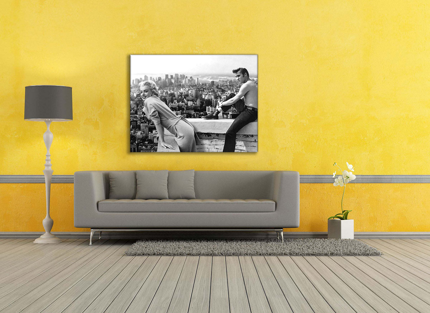 Canvas print Marilyn & Elvis - Fine Art Canvas- Wall Art Decor-4