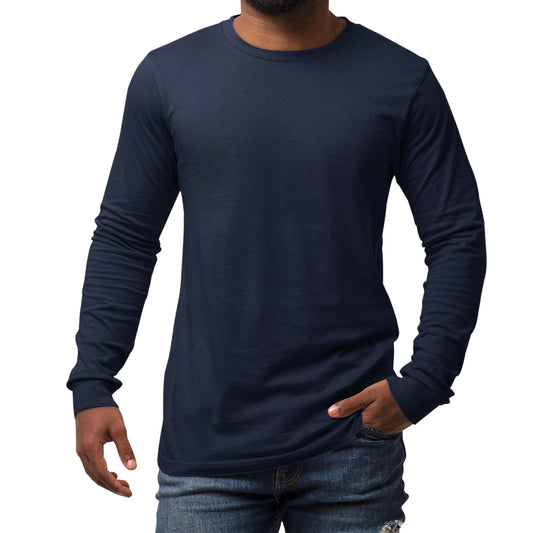 Mens Long Sleeve Graphic T-shirt-1
