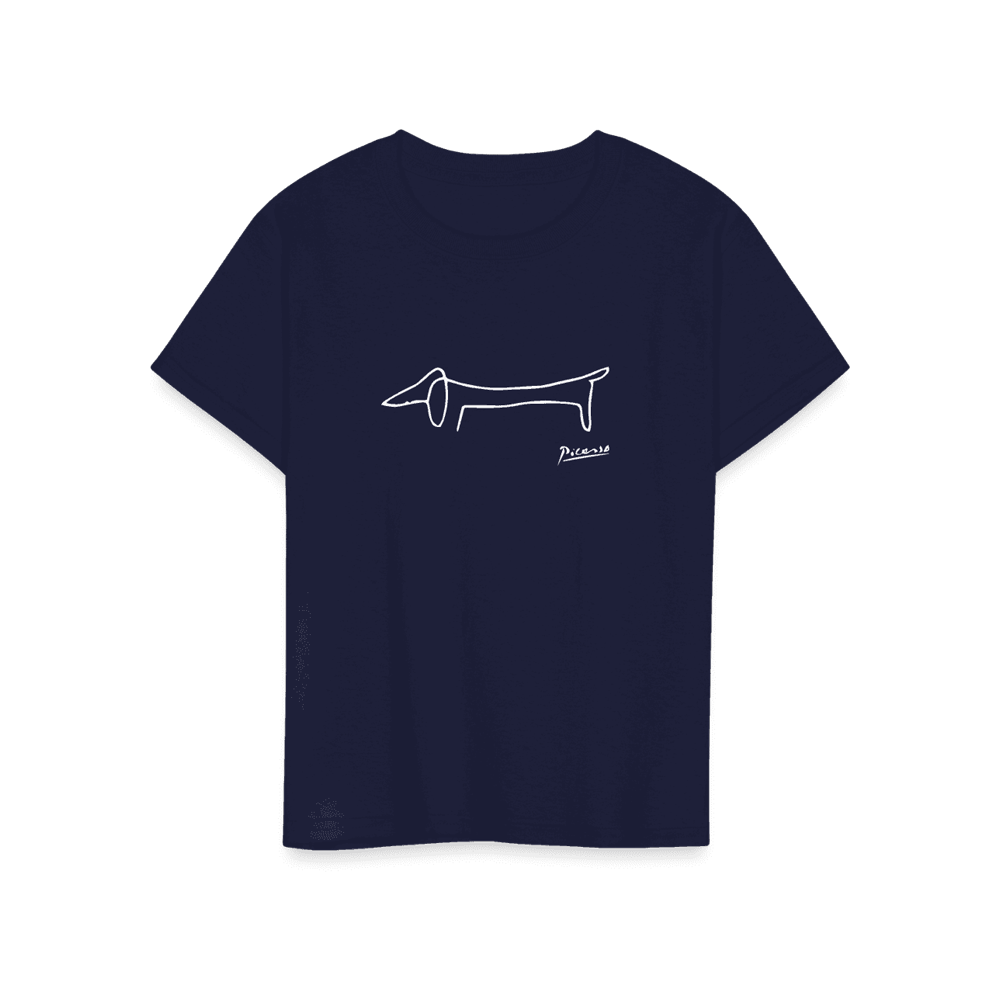 Pablo Picasso Dachshund Dog (Lump) Artwork T-Shirt-14