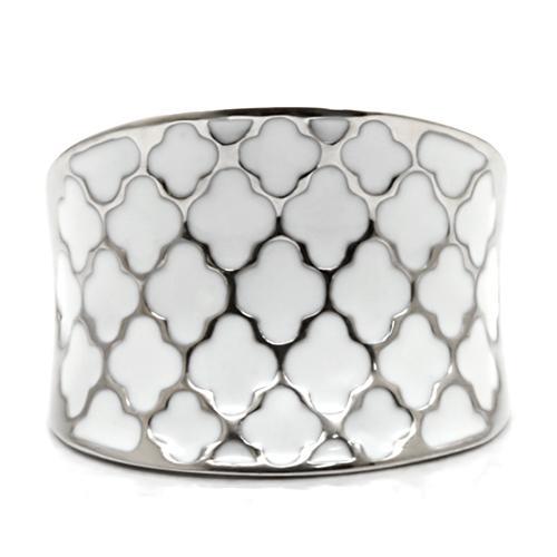 TK041 - High polished (no plating) Stainless Steel Ring with No Stone-2